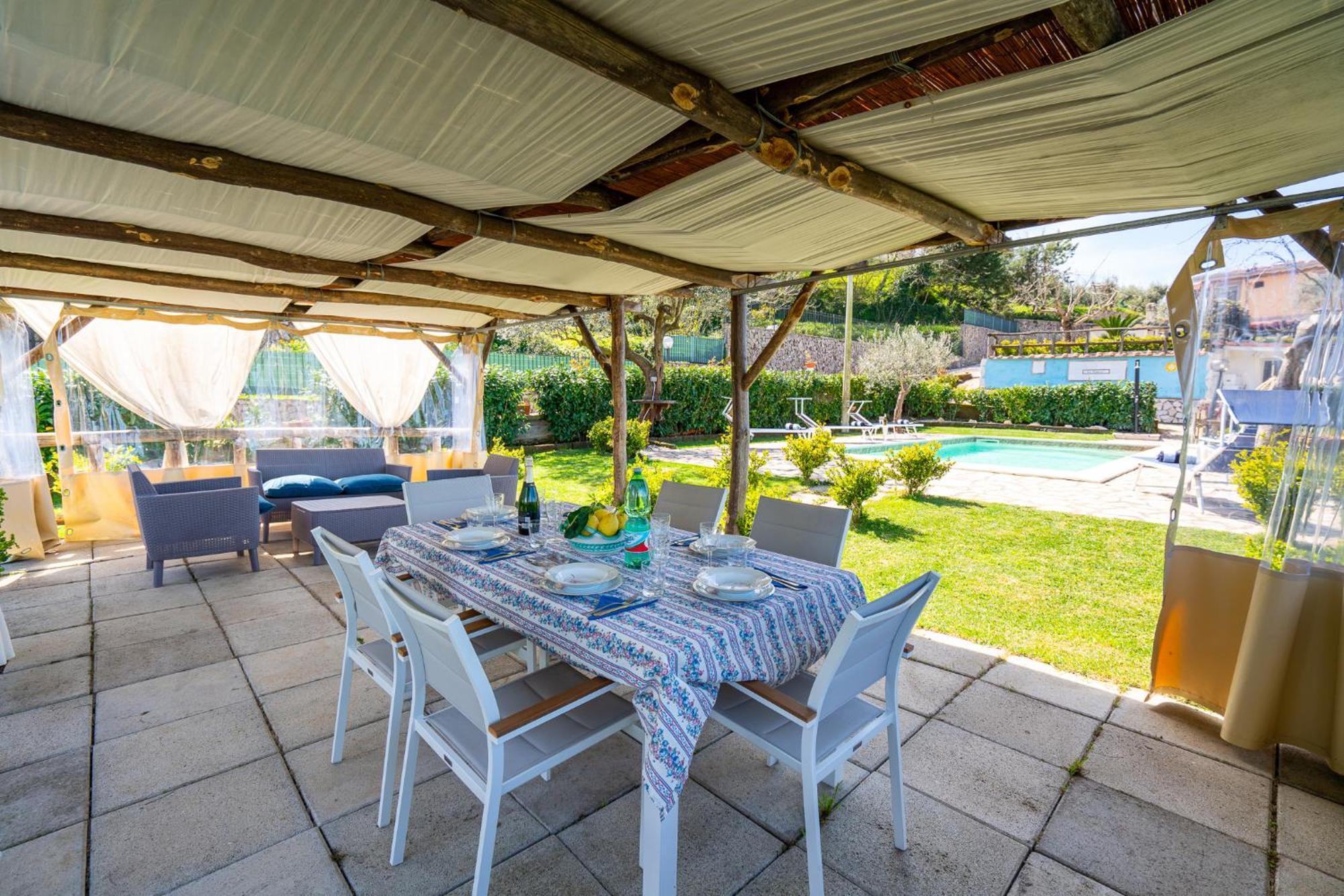 Il Tiglio Holiday Home - De Vivo Realty Massa Lubrense Exteriör bild